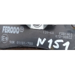 Тормозн. Колодки задние